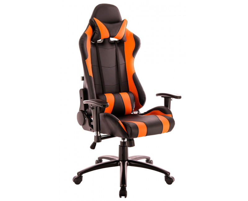 Геймерское кресло Everprof Lotus S2 Экокожа Оранжевый